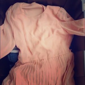 Pink and Blue Blouse - Women’s Medium and Large